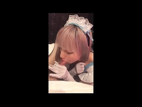 ❤️ Japanese Idol [mayuka], franskur vinnukonubúningur, 1. hluti, blástur og hristur af sér með húðkrem ❤ Gæðaklám á is.raceporn.ru